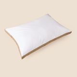 Evidea Soft Dar Dokumalı Mikrojel Yastık - Beyaz - 45x65 cm