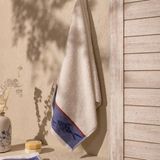 Evidea Soft Fisk Yüz Havlusu - Ekru - 50X90 cm - 50 x 90 cm