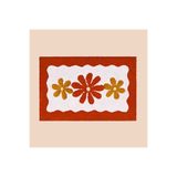Evidea Soft Flor Tufting Banyo Paspası - Ekru - 60x90 cm