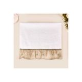 Evidea Soft Green Culture Twin Papatya Desenli Yüz Havlusu - Ekru - 30x50 cm