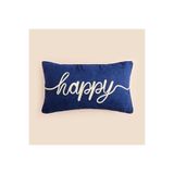 Evidea Soft Happy Kırlent - Lacivert - 30x50 cm