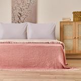 Evidea Soft Hevin Çift Kişilik Yatak Örtüsü - Kiremit - 220X240 cm - 220 x 240 cm