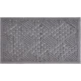Evidea Soft Kağan 2'li Banyo Paspası - Gri - 60X100 cm + 50X60 cm - Montajsız