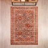 Evidea Soft Lalbahar Afgan Desenli Bej 160x230 cm Halı