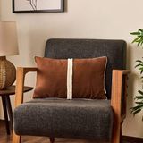 Evidea Soft Lamina Kahverengi 35x55 cm Kırlent
