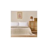 Evidea Soft Lamina Krem 220x240 cm Çift Kişilik Yatak Örtüsü