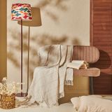 Evidea Soft Lino Koltuk Şalı - Krem / Bej - 130X170 cm - Krem - Bej - 130 x 170 cm