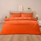 Evidea Soft Liora Çift Kişilik Nevresim Takımı - Kiremit - 200 x 220 cm