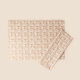 Evidea Soft Marfil 2'li Yastık Kılıfı - Ekru / Kahverengi - 50X70 cm - Ekru - Kahverengi