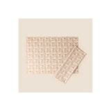 Evidea Soft Marfil 2'li Yastık Kılıfı - Ekru / Kahverengi - 50x70 cm