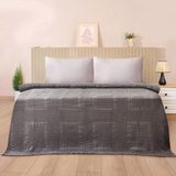 Evidea Soft Nako Gri 220x240 cm Çift Kişilik Yatak Örtüsü