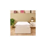 Evidea Soft Nando Tek Kişilik Lastikli Alez - Beyaz - 100X200 cm - 10 x 10 cm - Renkli