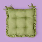 Evidea Soft Nora 40x40 cm Yeşil Sandalye Minderi