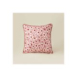 Evidea Soft Pard Kırlent Kılıfı - Gülkurusu / Kiremit - 45x45 cm