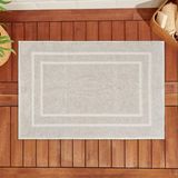 Evidea Soft Premium Gri 50x70 cm Ayak Havlusu