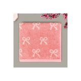 Evidea Soft Ribbon Ekru Pembe 50x90 cm Yüz Havlusu