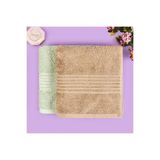 Evidea Soft Samantha Mint Bej 50x100 cm 2'li Havlu Seti