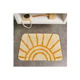 Evidea Soft Sun Tufting Ekru 60x90 cm Banyo Paspası