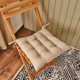 Evidea Soft Traum Bej 40x40 CM Sandalye Minderi