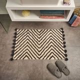 Evidea Soft Tufting Krus Pembe 60x90 cm Banyo Paspası