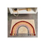 Evidea Soft Tufting Renkli 60x90 cm Banyo Paspası