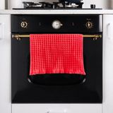 Evidea Soft Waffle Kırmızı 30x45 cm Mutfak Havlusu