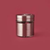 Evidea | Tohana Metal Kaplı Cam Baharatlık - Gri - 5,5 cm
