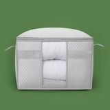 Evidea | Tvl Home Pencere Detaylı Kazak Hurcu - Gri - 45x40x30 cm