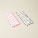 Evidea | Vip Ahmet Junior 2'li Yedek Bez - Beyaz / Pembe - 12x33x2 cm