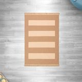 Evidea Vogar Ekru 120x180 cm Soft Çift Taraflı Mutfak Halısı