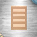 Evidea Vogar Ekru 120x180 cm Soft Çift Taraflı Mutfak Halısı