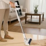Evidea | Yui DS17 Şarjlı Dikey Süpürge - Beyaz - 350 Watt