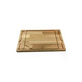 Evidol Steak Servis Sunum Tahtası , Çatal - Bıçak Yerli Ahşap Servis Tabağı 40*26 Cm