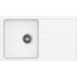 Evıer Granit Evye Base L Series White - Beyaz (86X50)