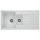 Evier Granit Evye Fors Series Grey (Gri) - (1.5 Göz) - (100X50)