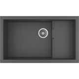Evier Granit Evye I Voq Series (76X46CM) - Antrasit