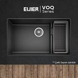 Evier Granit Evye I Voq Series I Set I Black (siyah) Siyah