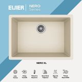 Evier Granit Evye Nero Xl Series (61X45.5) - Bej