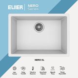 Evier Granit Evye Nero Xl Series (61X45.5) - Beyaz