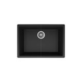 EVIER Granit Evye NERO XL Series Black I SİYAH I (61x45.5)