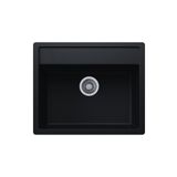 Evıer Granit Evye Teos Series Black (Siyah)