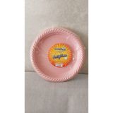 Evim 365 25LI Tek Kullanımlık Plastik Tabak Pembe