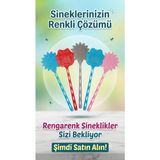 Evim 365 Sinek Öldürücü Raket 5'li - Renkli