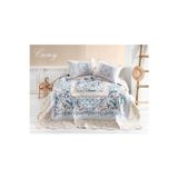 Evim Dijital Baskı Cremy Yatak Örtüsü Takımı Çift Kişilik - 240x260 Cm