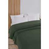 Evim Pamuklu Aden Çağla Yeşili Pike Yatak Örtüsü Çift Kişilik - 200x230 Cm