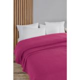 Evim Pamuklu Aden Koyu Pembe Çok Amaçlı Yatak Örtüsü Çift Kişilik - 200x230 Cm