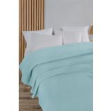 Evim Pamuklu Aden Mint Pike Yatak Örtüsü Çift Kişilik - 200x230 Cm