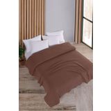Evim Pamuklu Akel Kiremit Çok Amaçlı Yatak Örtüsü Çift Kişilik - 200x230 Cm