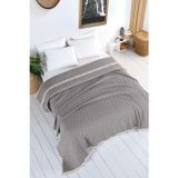 Evim Pamuklu Arem Koyu Indigo Çok Amaçlı Yatak Örtüsü Çift Kişilik - 200x220 Cm