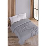 Evim Pamuklu Maya Gri Çok Amaçlı Yatak Örtüsü Çift Kişilik - 200x230 Cm